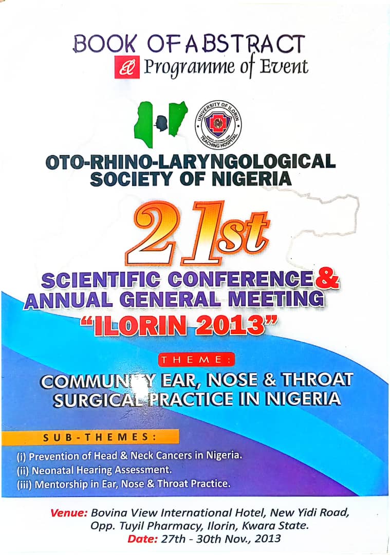 21st Scientific Conference & AGM