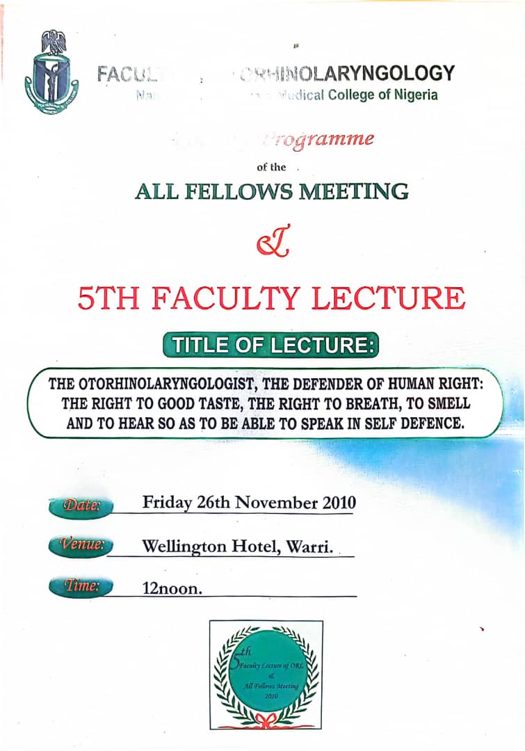 5th Fellows Meeting & Faculty Lecture